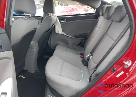 2013 Hyundai Accent Gls z USA, uszkodzony, nr VIN KMHCU4AE4DU321956